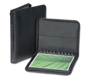 18"x24" Premium Leather Photo Portfolio Case - Presentation Case - Black