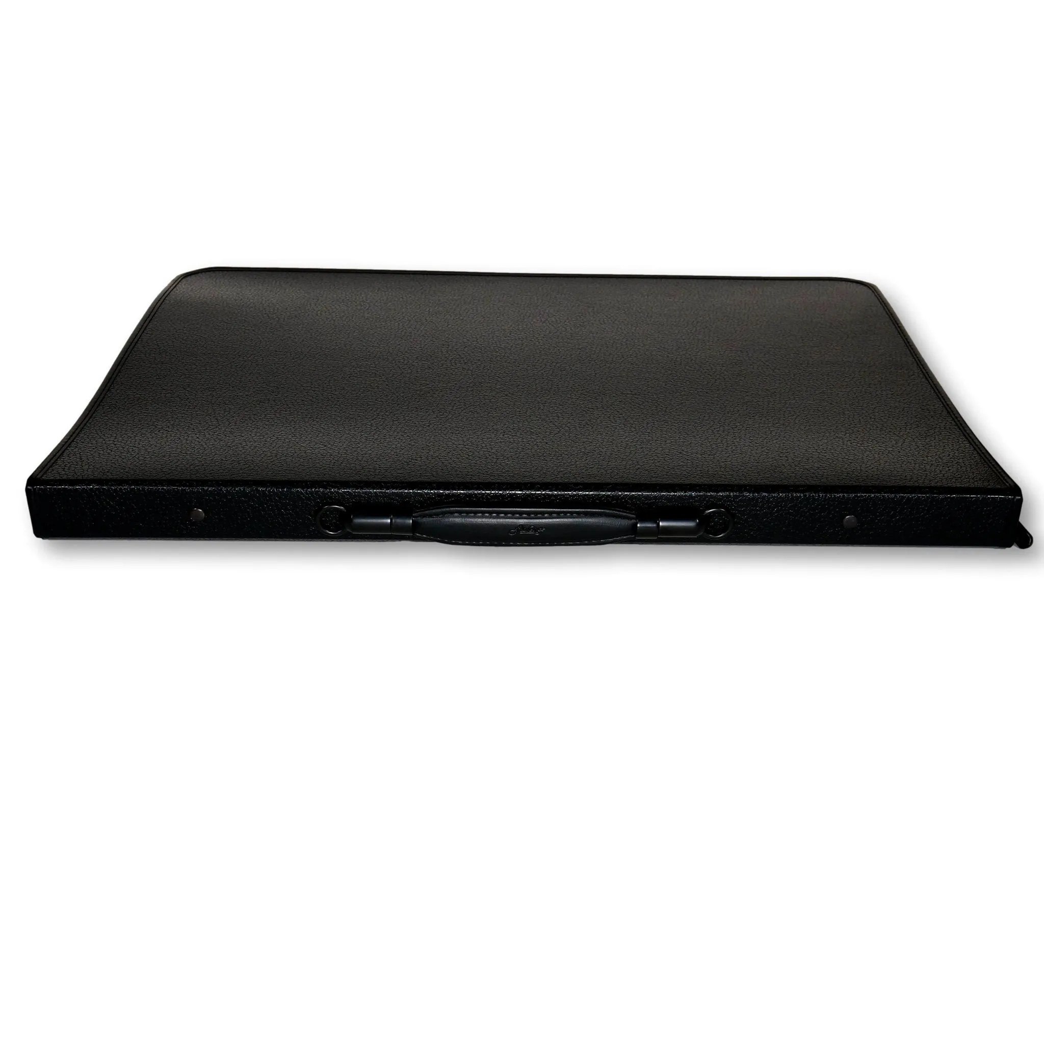 18"x24" Premium Zippered Presentation Portfolio Case - Leather Handle, Integrated Multiring Binder with 10 Archival Pages (Expandable to 30)