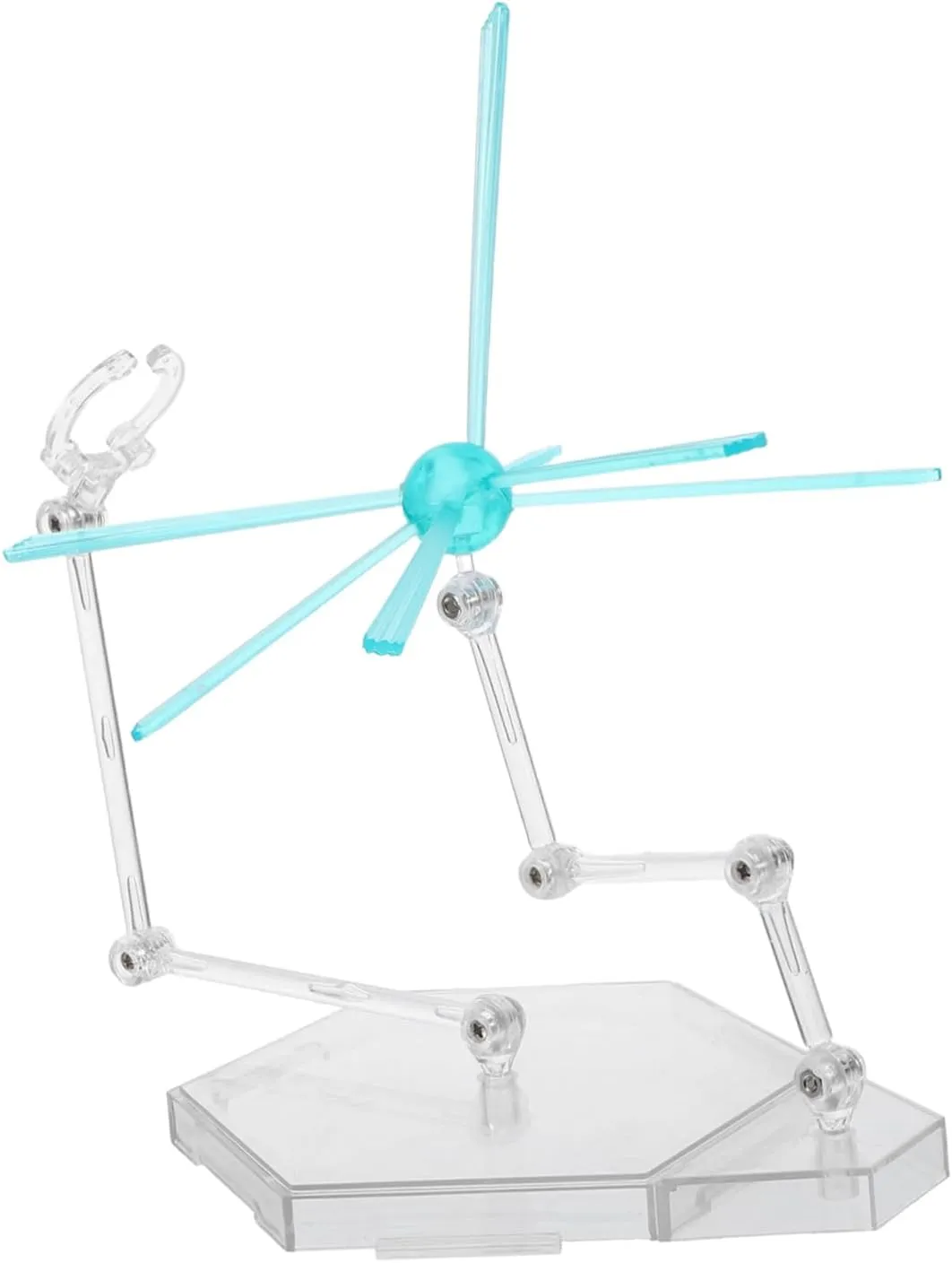 1Set Clear Model Base for Secure Support for Doll Accessories and Effect Scenes Compatible with Various and Poses