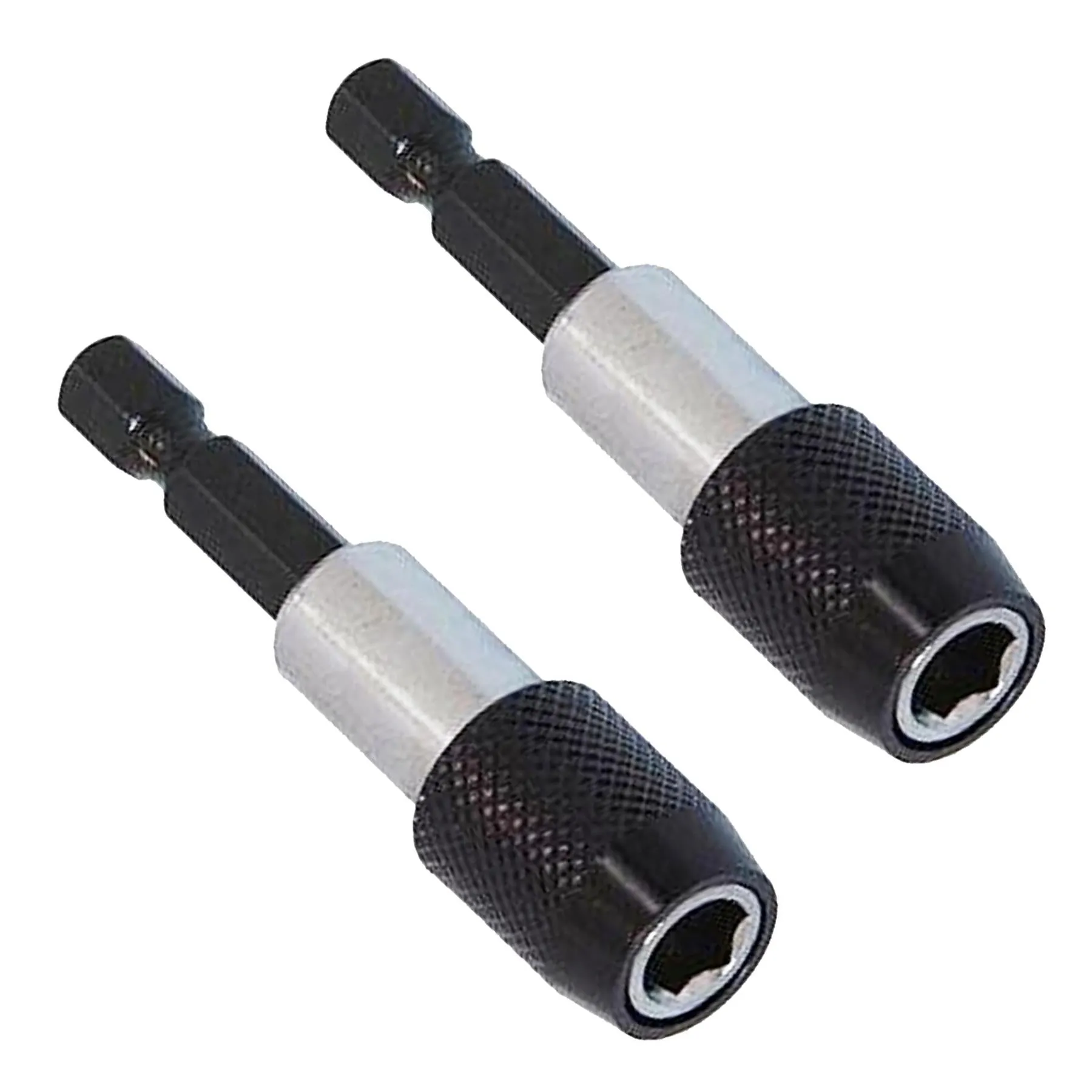 2 x Magnetic Drywall Screw Bit Holder 1/4inch Hex Shank Drill Screw 60mm Length