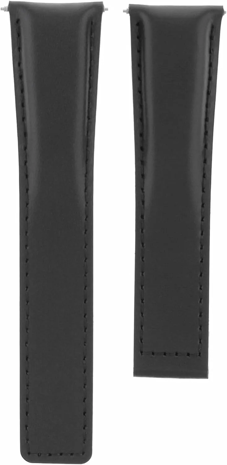 20/16MM Leather Watch Strap Band for TAG HEUER Monza Watch   Deployment Clasp
