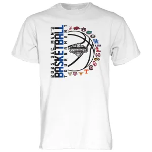 2025 SEC Men's Basketball Tournament 16 Team T-Shirt
