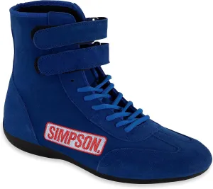 28120BL The Hightop Blue Size 12 SFI Approved Driving Shoes