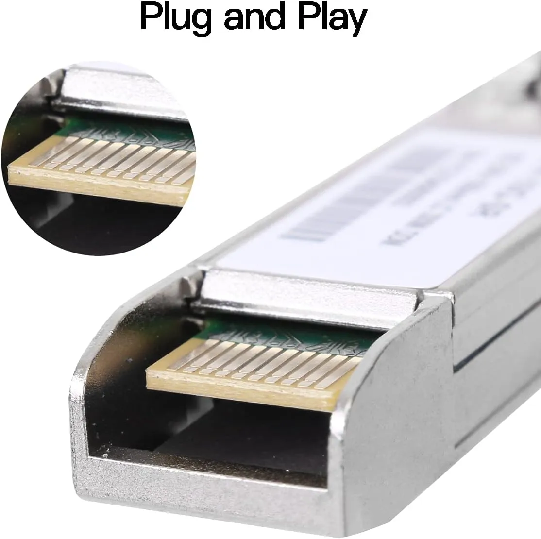 2PCS 10G Sfp LC MMF300m 10GBase-SR SFP  Transceiver, 10G 850nm MMF, up to 300 Meters, Compatible with Cisco SFP-10G-SR, Meraki MA-SFP-10GB-SR, Ubiquiti UF-MM-10G, Mikrotik, Netgear, D-Link