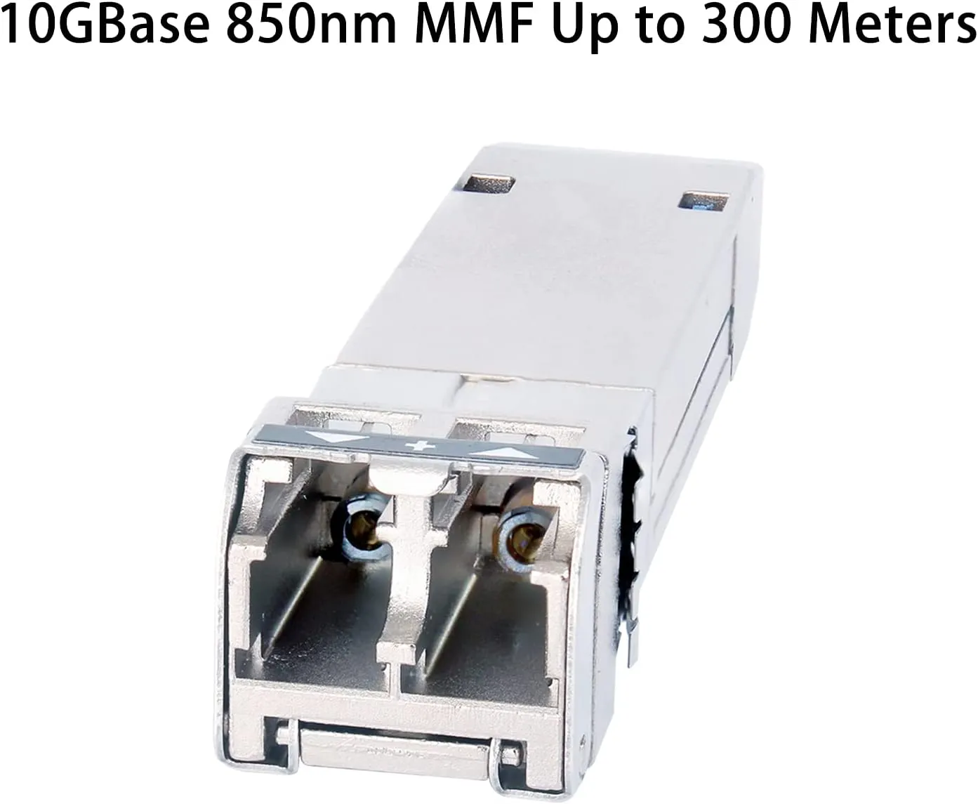 2PCS 10G Sfp LC MMF300m 10GBase-SR SFP  Transceiver, 10G 850nm MMF, up to 300 Meters, Compatible with Cisco SFP-10G-SR, Meraki MA-SFP-10GB-SR, Ubiquiti UF-MM-10G, Mikrotik, Netgear, D-Link