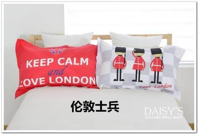 3D Cartoon Pillow Cases - Fun Cotton Decorative Covers