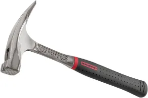5133090000 Carpenters' Hammer Xstriker 850g Rough face Magnetic with Plastic Handle, Silver/Black