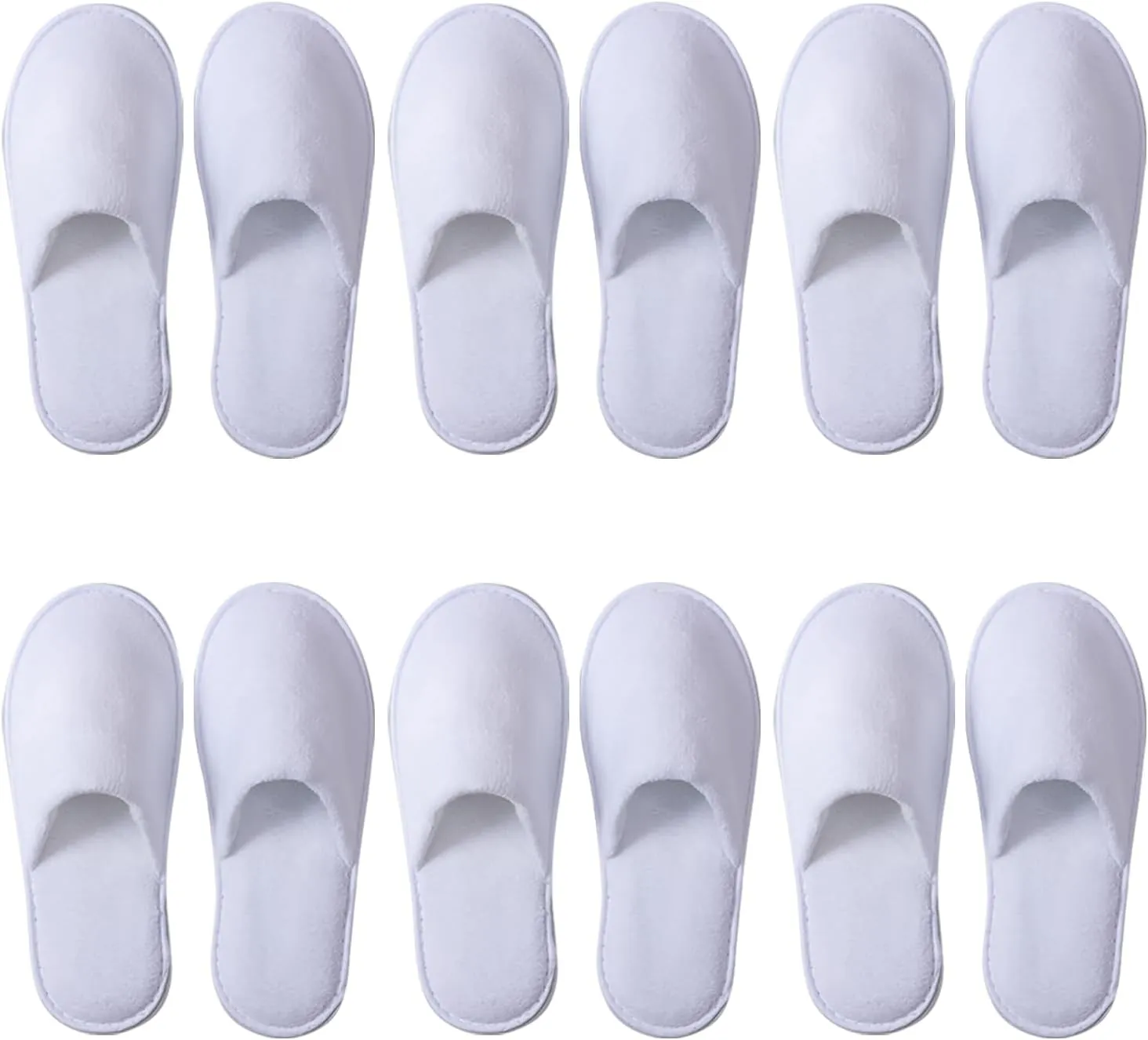 6-9 Pairs Spa Slippers, Non Slip Disposable Slippers For Guest, Washable Reusable, Which Can Be Used As Women Men, House, Indoor, Bathroom, Bedroom, Hotel, Bride Slippers