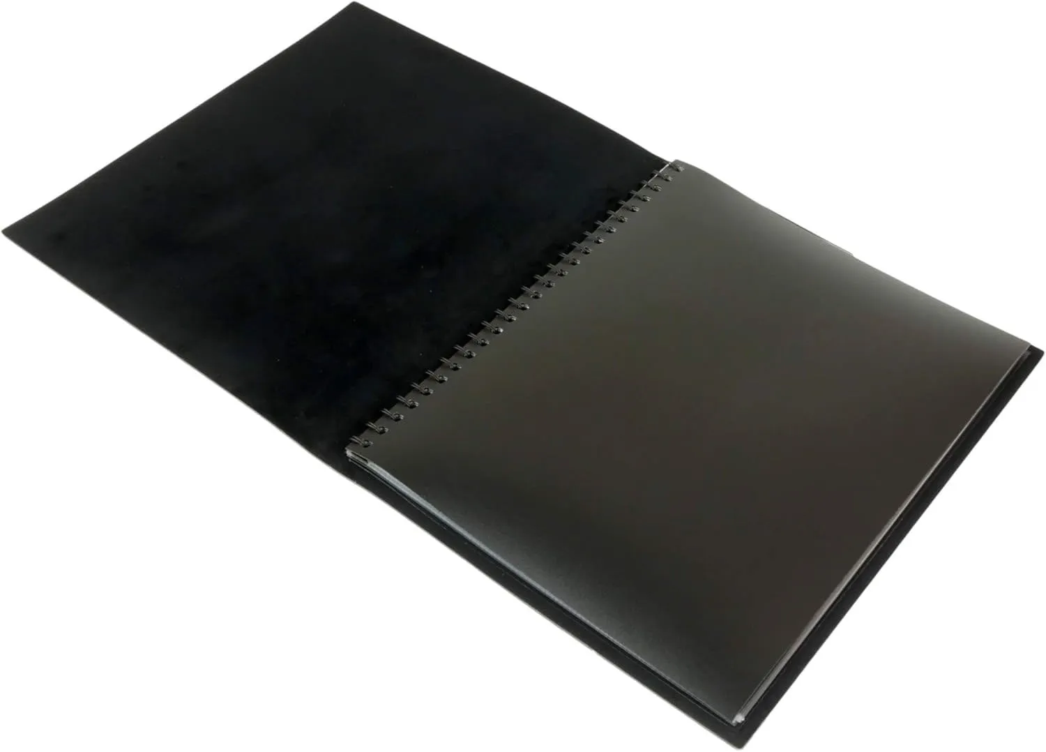 9.5" x 12.5" European Bonded Leather Photo Portfolio - Slim Binder with 10 Archival Pages (Expandable to 15)