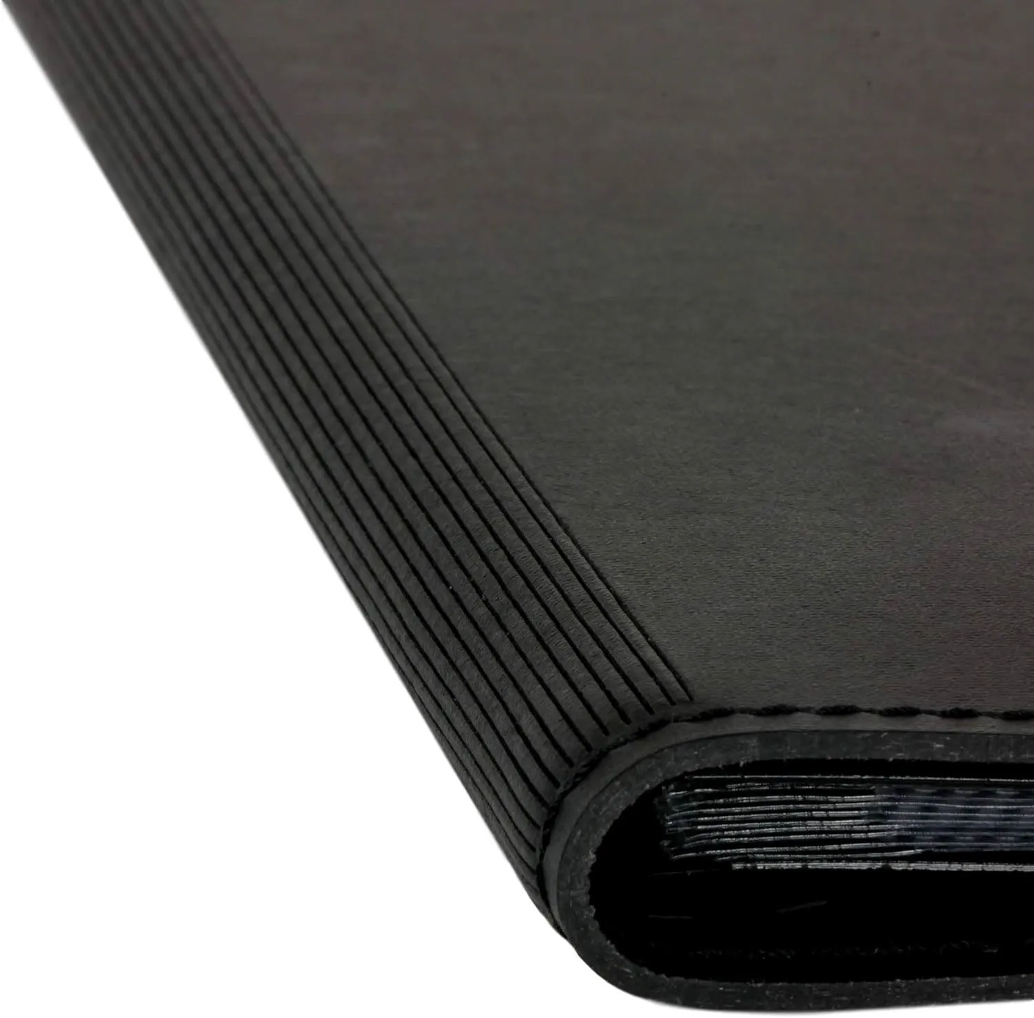 9.5" x 12.5" European Bonded Leather Photo Portfolio - Slim Binder with 10 Archival Pages (Expandable to 15)