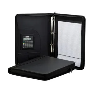 A4 PU Ring Binder Folder with Zipping