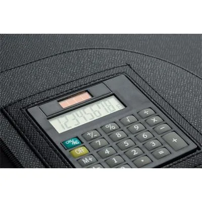 A4 PU Ring Binder Folder with Zipping