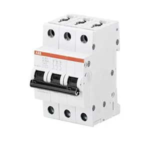 ABB S203-K50 Miniature Circuit Breaker, 480Y/277 VAC, 50 A, 6 kA Interrupt
