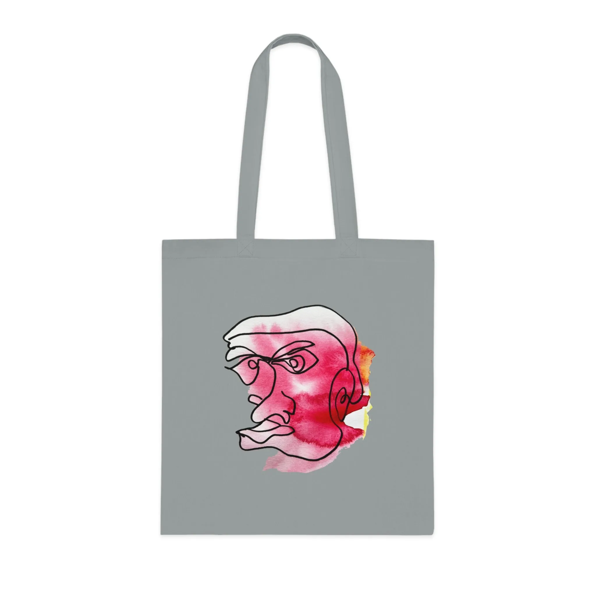 Achievable - Versatile 100% Cotton Tote: Vibrant Colors, Light & Practical