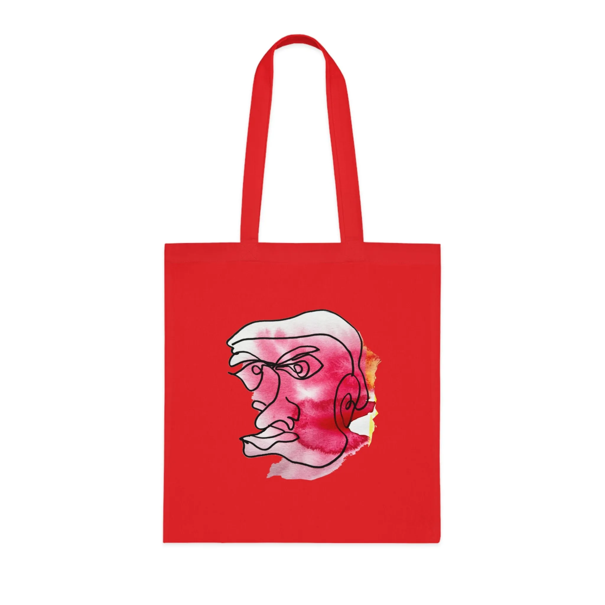 Achievable - Versatile 100% Cotton Tote: Vibrant Colors, Light & Practical