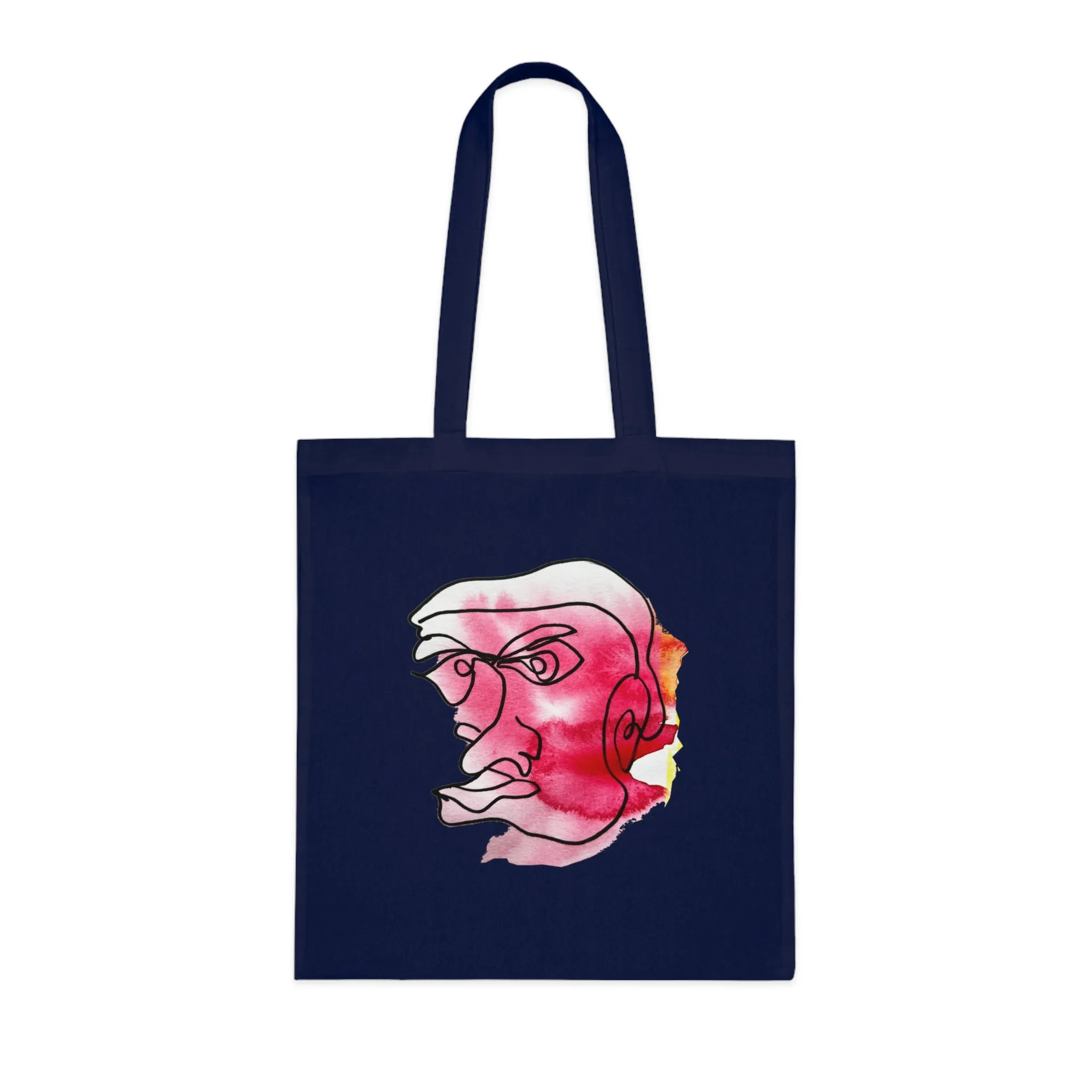Achievable - Versatile 100% Cotton Tote: Vibrant Colors, Light & Practical