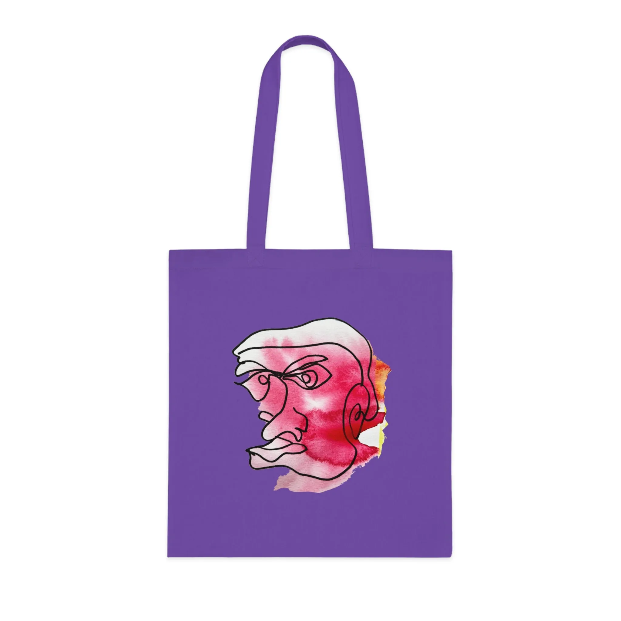 Achievable - Versatile 100% Cotton Tote: Vibrant Colors, Light & Practical