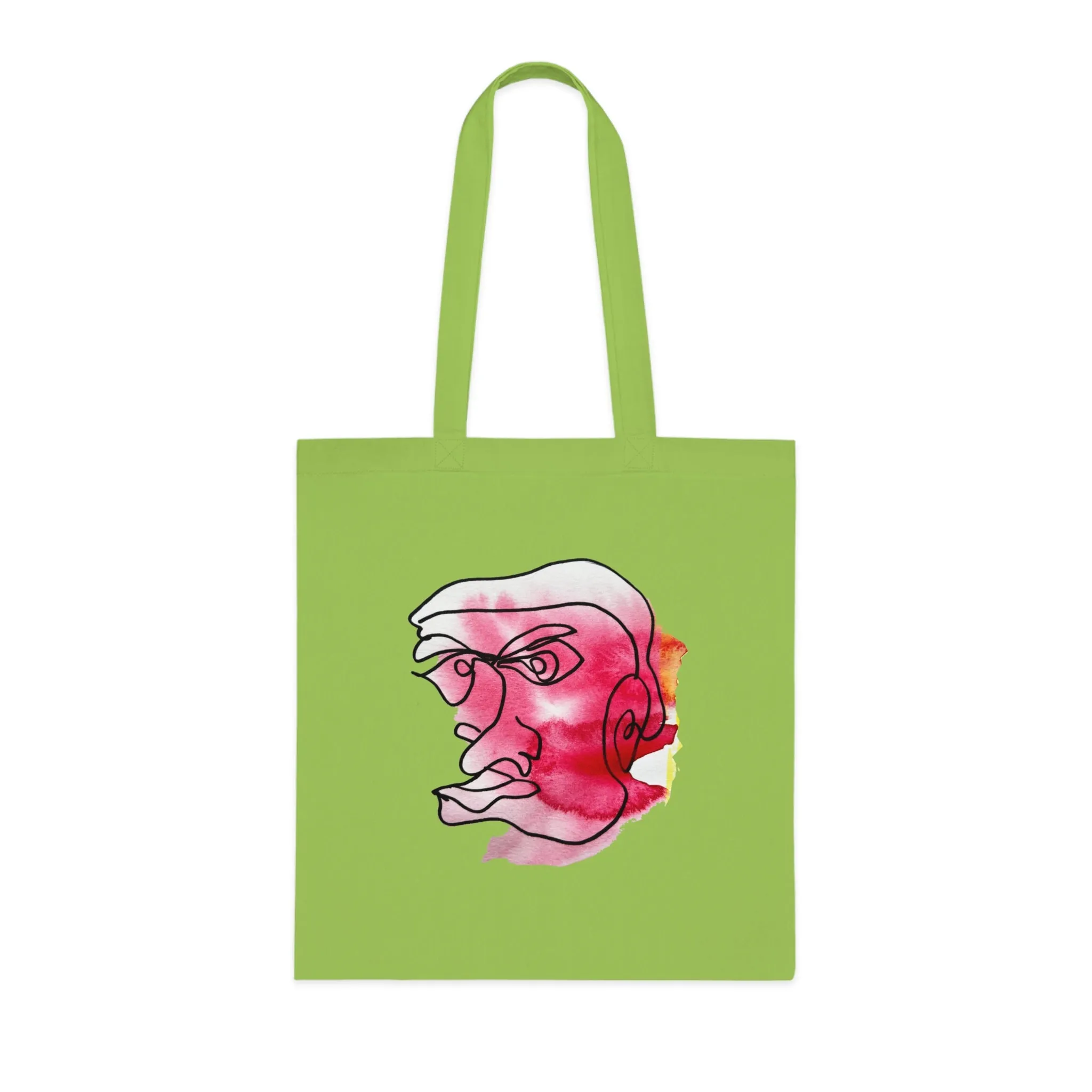Achievable - Versatile 100% Cotton Tote: Vibrant Colors, Light & Practical