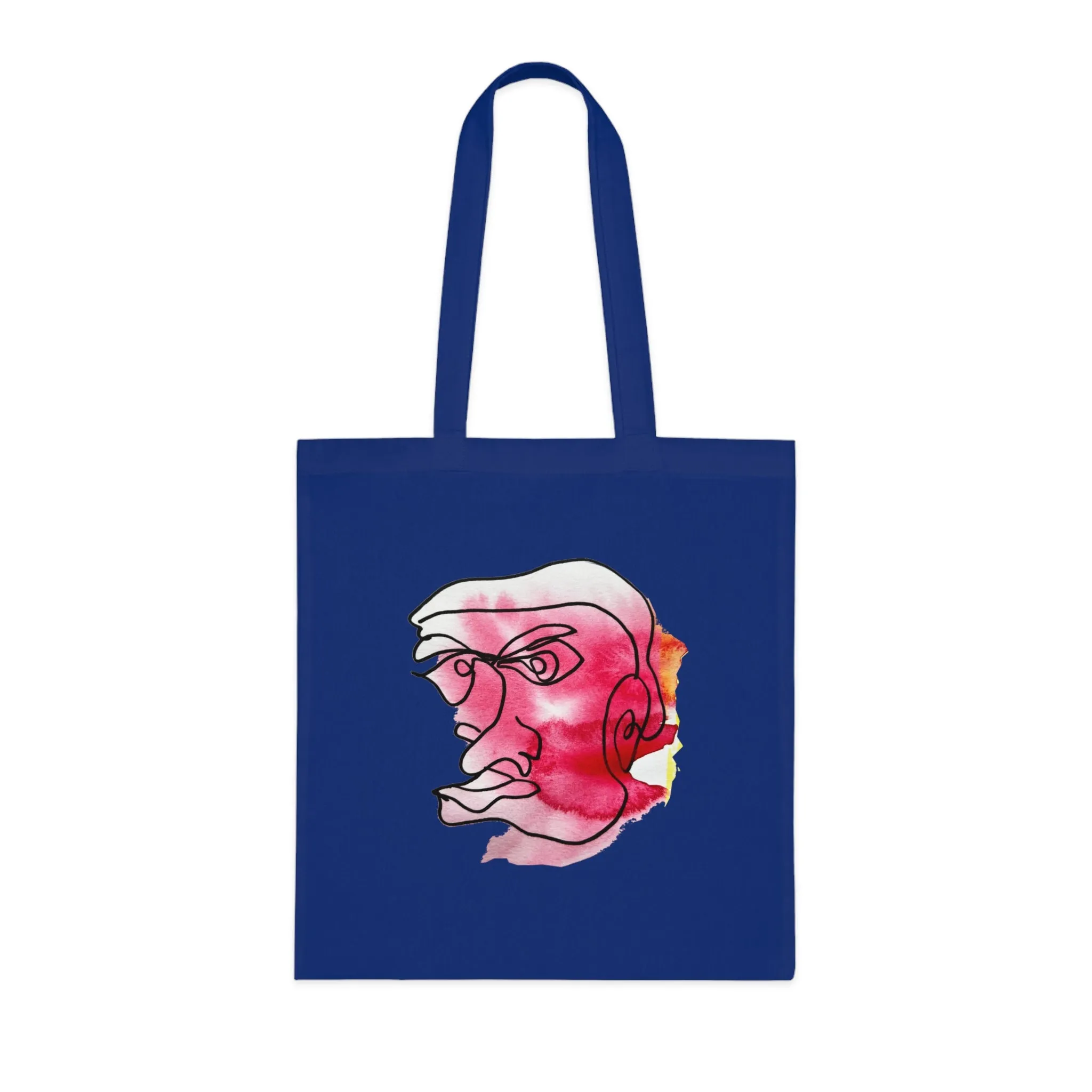 Achievable - Versatile 100% Cotton Tote: Vibrant Colors, Light & Practical