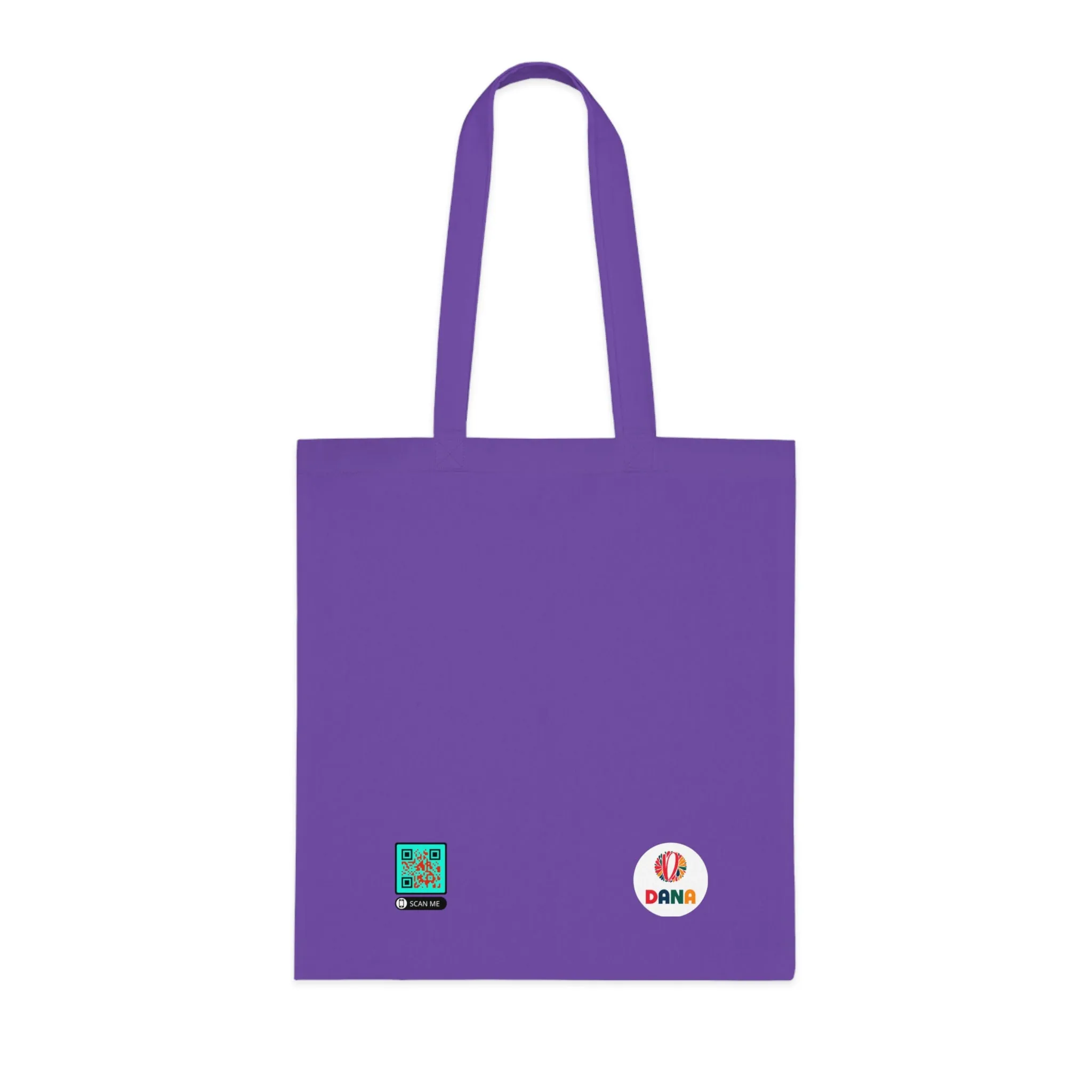 Achievable - Versatile 100% Cotton Tote: Vibrant Colors, Light & Practical