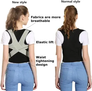 Adjustable Back Corrector Full Back Support Correction Belt Therapy Corset Adult Clavicle Spine Back Shoulder Lumbar Brace Reshape Your Body
