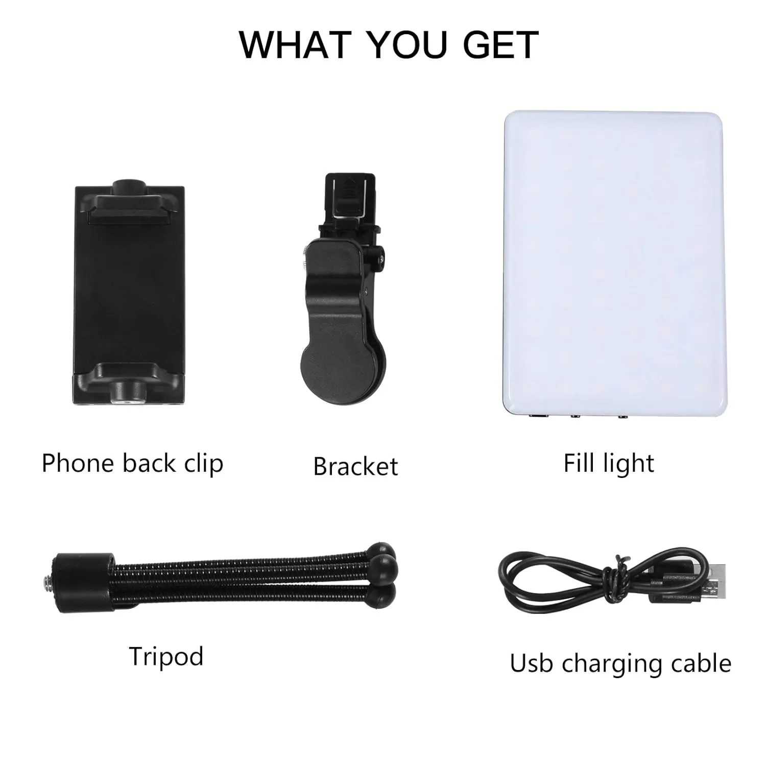 Adjustable Video Conference Lighting for Laptop, Desktop, and Phone – Perfect for Zoom Calls, Remote Work, and Live Streaming