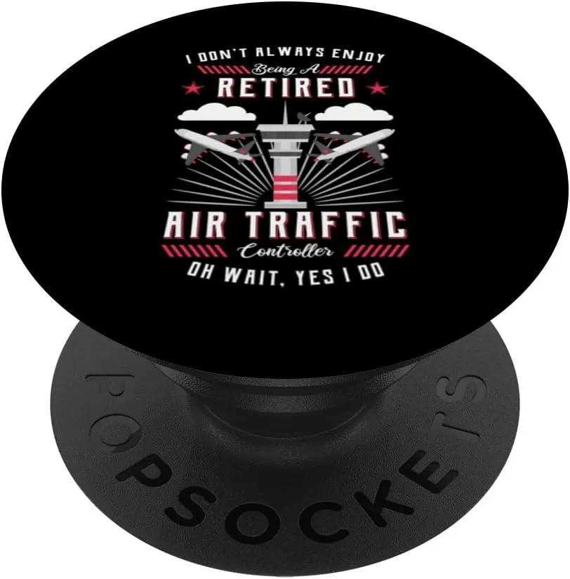 Air Traffic Control Retired Aircraft Flight Controller ATCO PopSockets Standard PopGrip