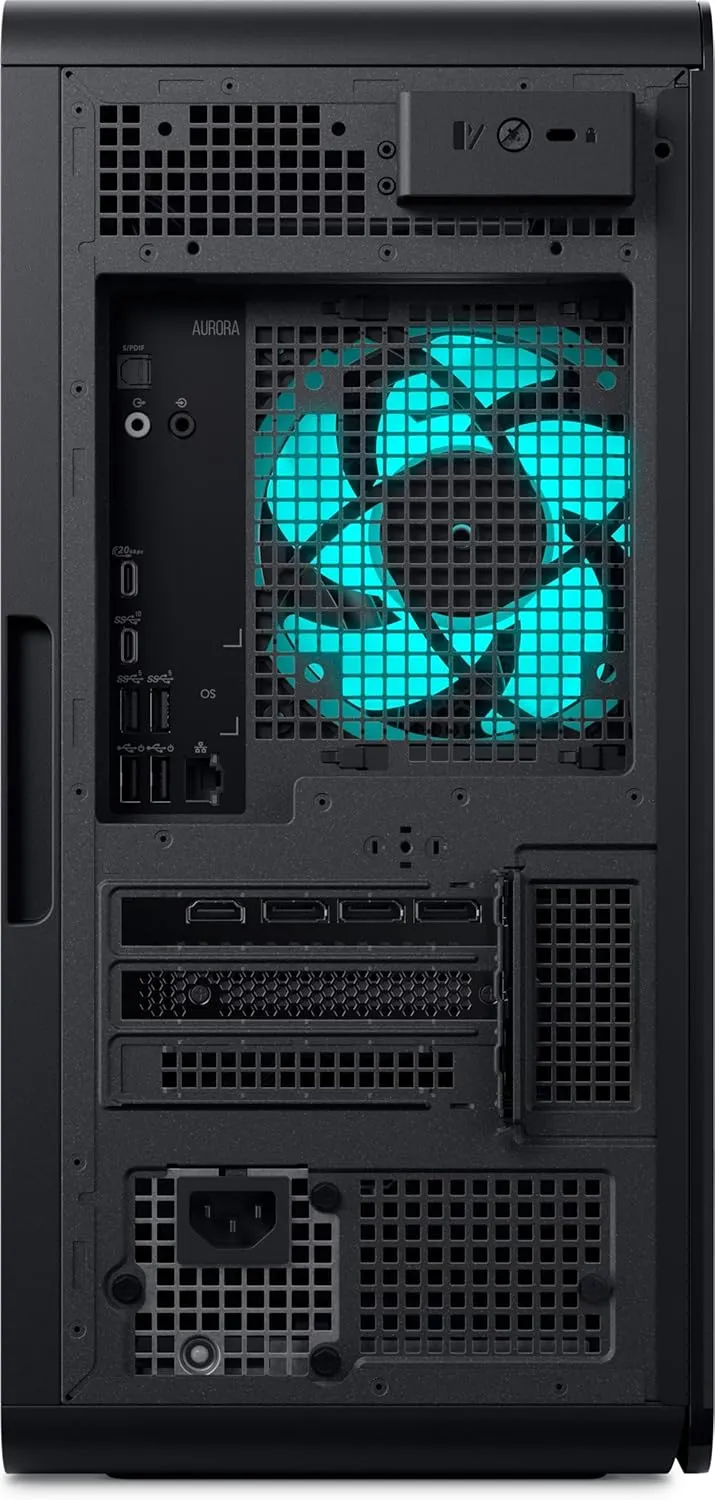 Alienware Aurora ACT1250 Gaming Desktop PC - Intel Core Ultra 9 285K 24-Core up to 5.7 GHz, 16GB DDR5 RAM, 2TB NVMe SSD, NVIDIA GeForce RTX 4060 8GB, Liquid Cooling, Keyboard & Mouse, Windows 11 Home