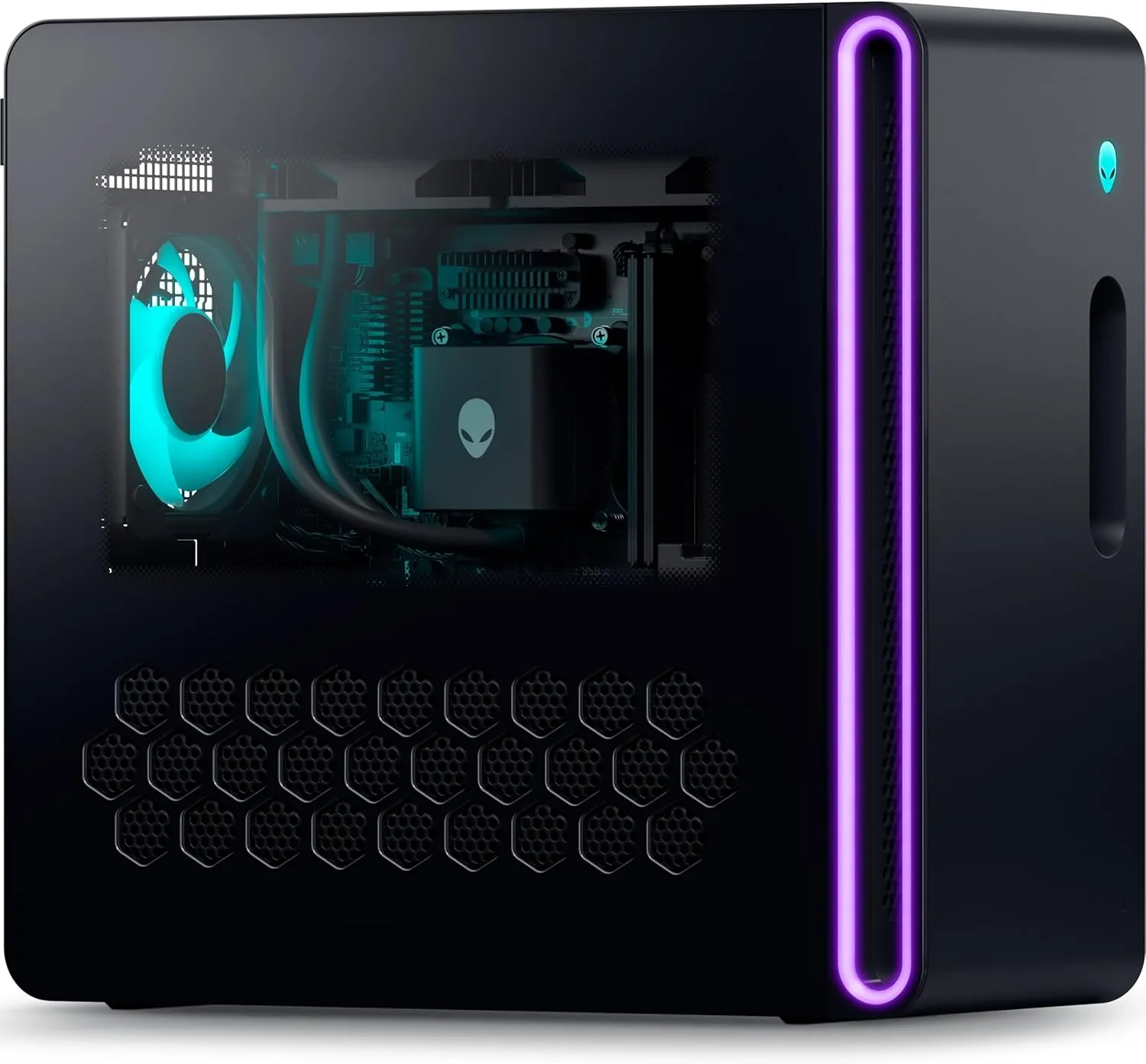 Alienware Aurora ACT1250 Gaming Desktop PC - Intel Core Ultra 9 285K 24-Core up to 5.7 GHz, 16GB DDR5 RAM, 2TB NVMe SSD, NVIDIA GeForce RTX 4060 8GB, Liquid Cooling, Keyboard & Mouse, Windows 11 Home