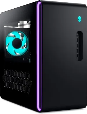 Alienware Aurora ACT1250 Gaming Desktop PC - Intel Core Ultra 9 285K 24-Core up to 5.7 GHz, 16GB DDR5 RAM, 2TB NVMe SSD, NVIDIA GeForce RTX 4060 8GB, Liquid Cooling, Keyboard & Mouse, Windows 11 Home