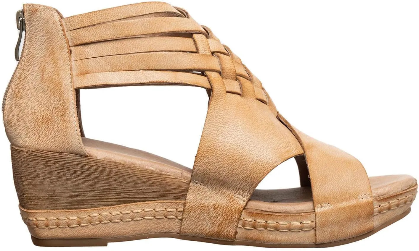 Antelope Women's Tavi Leather Wedge Sandals