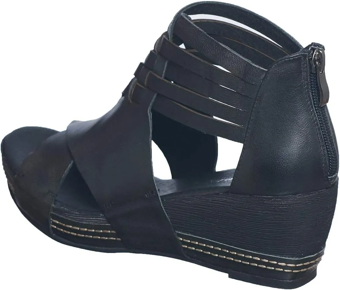 Antelope Women's Tavi Leather Wedge Sandals