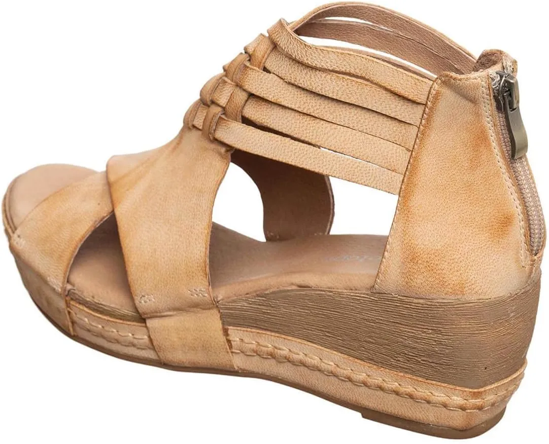 Antelope Women's Tavi Leather Wedge Sandals