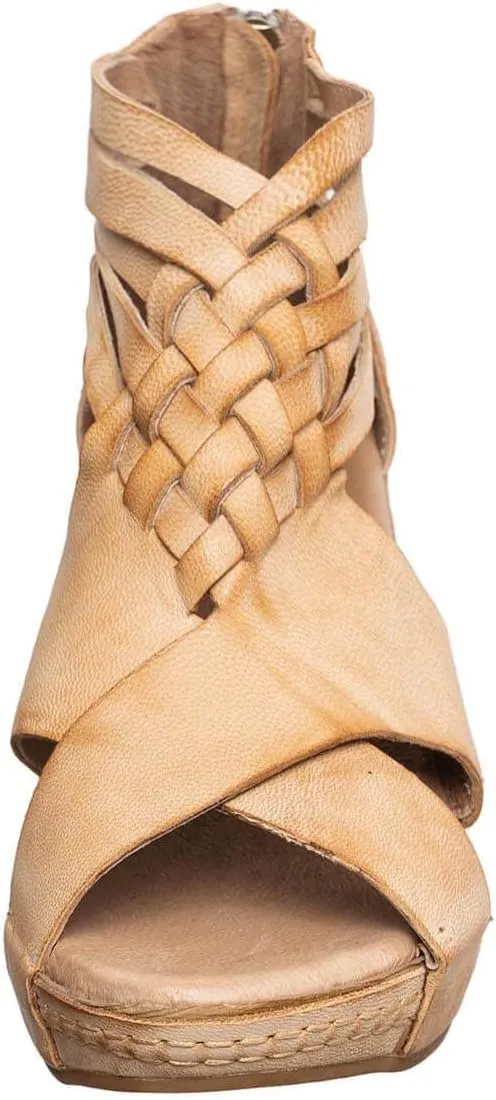 Antelope Women's Tavi Leather Wedge Sandals