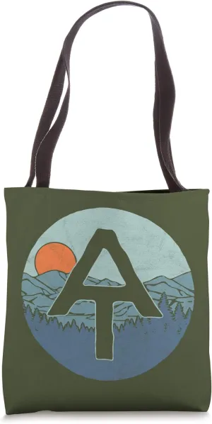 Appalachian Trail Outdoor Scene Hiking Tote Bag