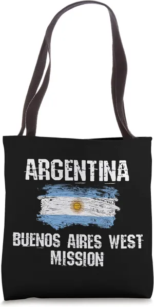 Argentina Buenos Aires West Mission Tote Bag