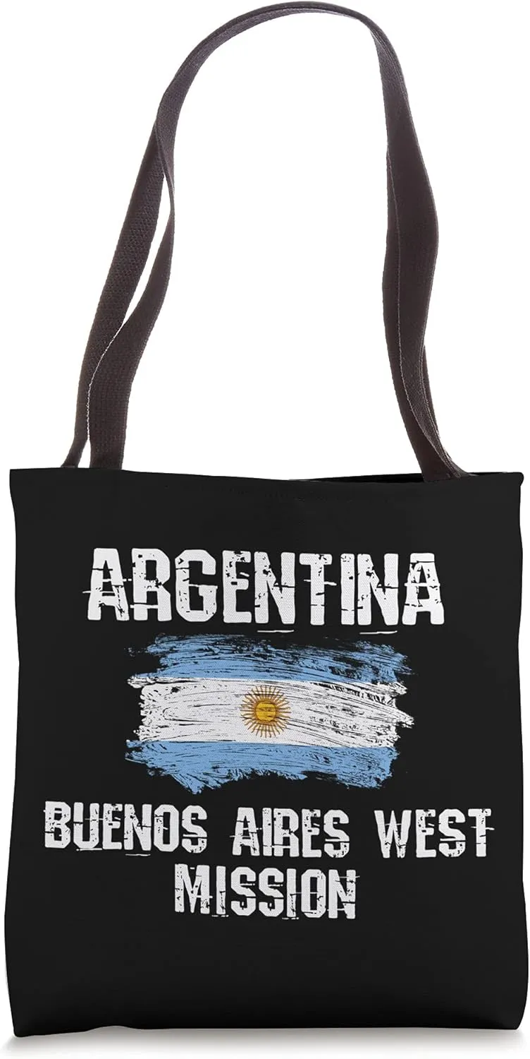 Argentina Buenos Aires West Mission Tote Bag
