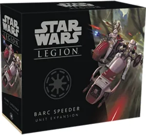 Asmodee Star Wars: Legion BARC Speeder Unit Expansion - Swift and Versatile Speeder Bikes! Tabletop Miniatures Strategy Game for Kids & Adults, Ages 14 , 2 Players, 3 Hour Playtime