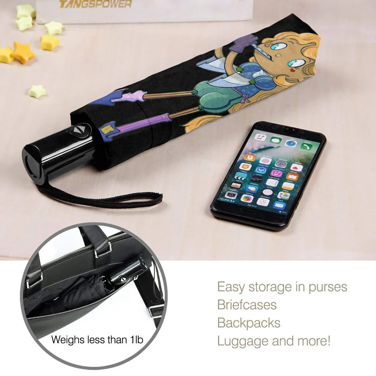 Automatic Tri-fold Umbrella 418075832 Reliable shipping Lightweight