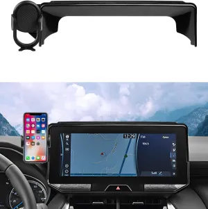 Autorder Car Phone Holder for Toyota Venza 2021 2022 2023 2024 Accessories Phone Mount 12.3" Screen Cell Phone Automobile Cradles 360 Degree Rotation (Not fit Screen with Automatic Light Sensor)