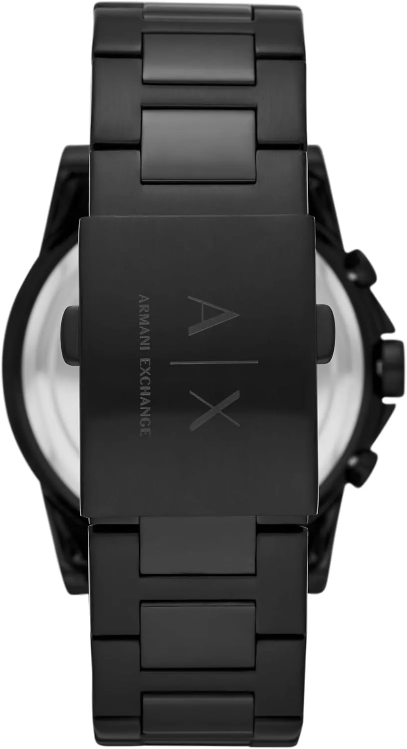 AX Armani Exchange Chronograph Watch for Men with Leather, Stainless Steel or Silicone Band