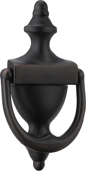 Baldwin Estate 0102.112 Colonial Knocker in Venetian Bronze, 6.5"x3.5"