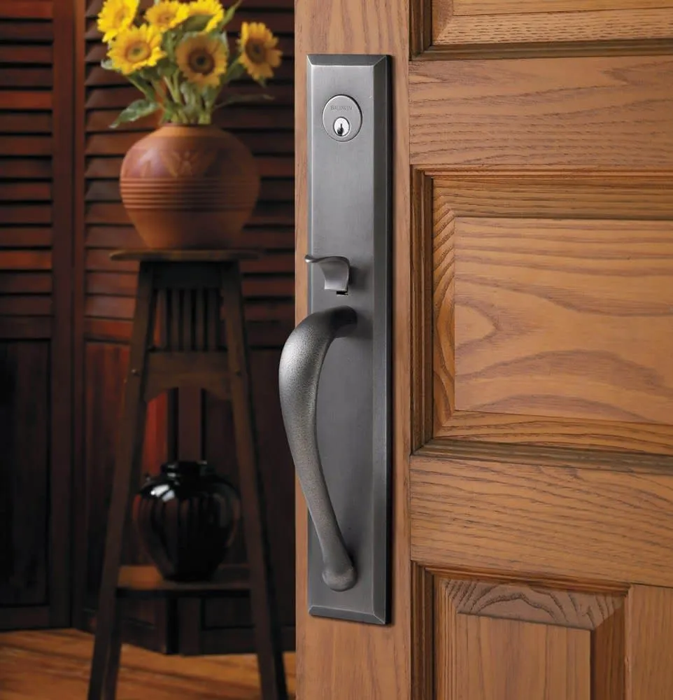 Baldwin Hardware 6403.102.ENTR Handle Set