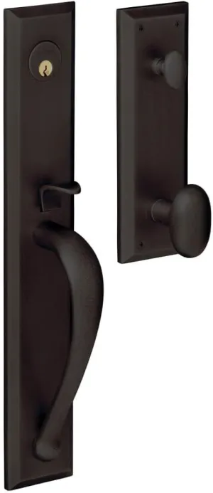 Baldwin Hardware 6403.102.ENTR Handle Set