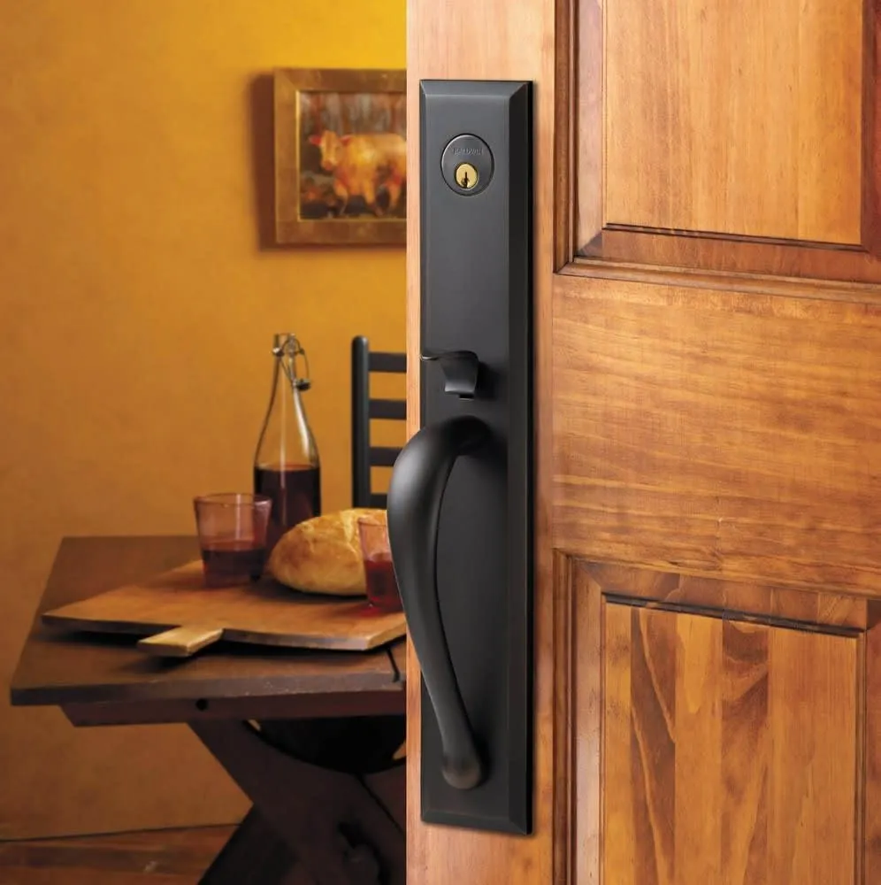 Baldwin Hardware 6403.102.ENTR Handle Set