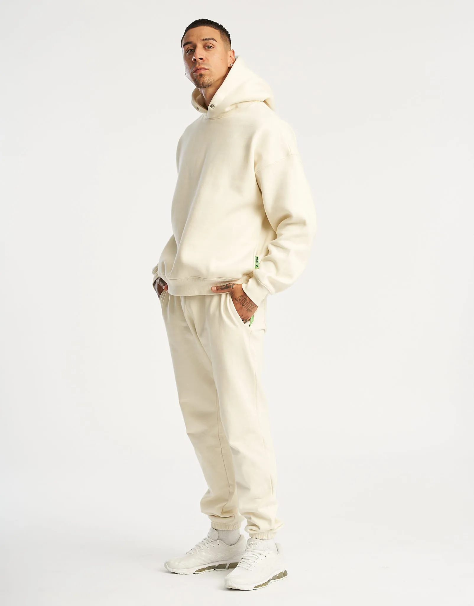Basic Joggers - Cream