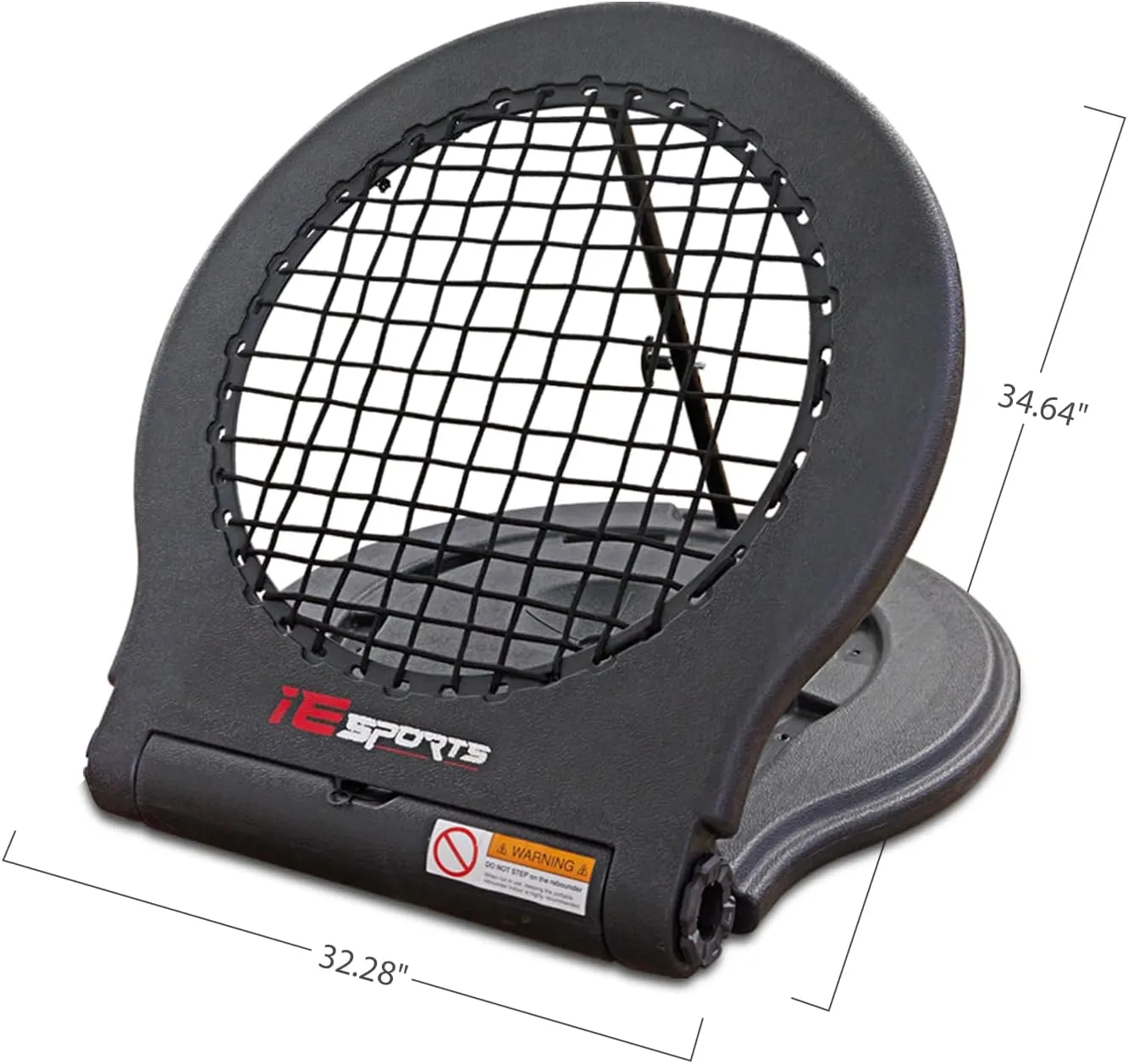 Basketball Rebounder Multi-Sport Training Rebound Net Basketball Return Attachment Suit for Soccer Ball Pickleball Baseball Passing Shooting Practice