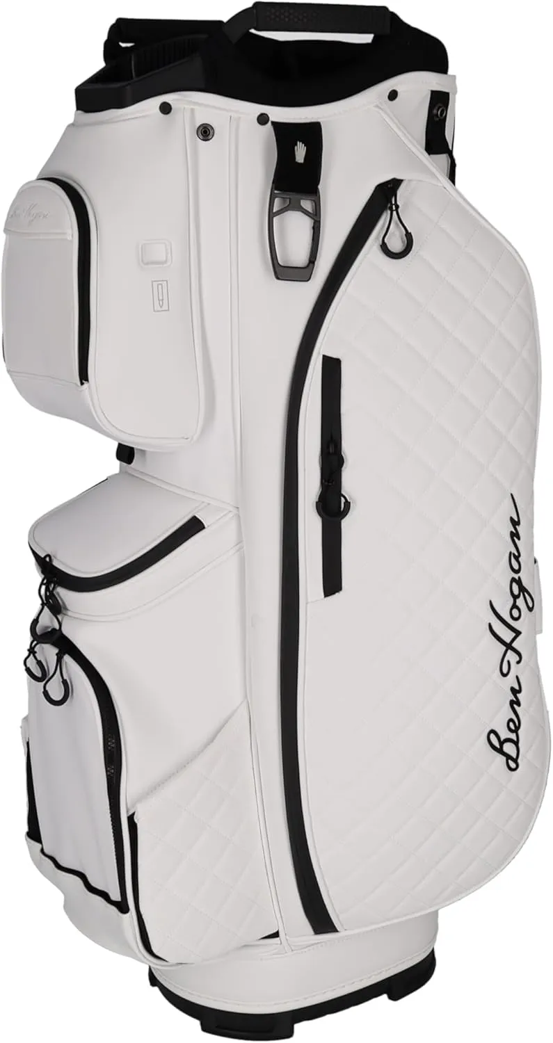 Ben Hogan Signature Synthetic Leather Cart Bag