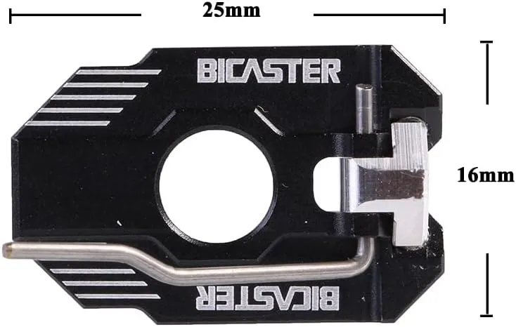 BICASTER Arrow Rest Ambidextrous Aluminum Magnetic Rebound Adjustable