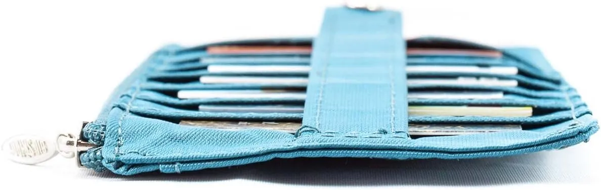 Big Skinny Women's Jaguar Credit Card Slim Wallet, Holds Up to 25 Cards